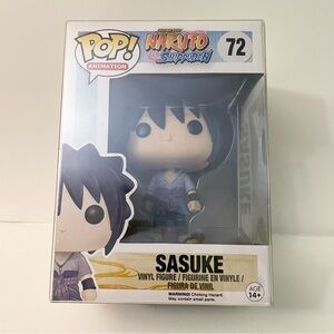 Sasuke Funko Pop #72 Naruto Shippuden Manga Anime Animation Comics Cartoon Vinyl